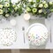 168PCS - Plates, Cups, Napkins, Cutlery for Baby Shower (Multicolor)